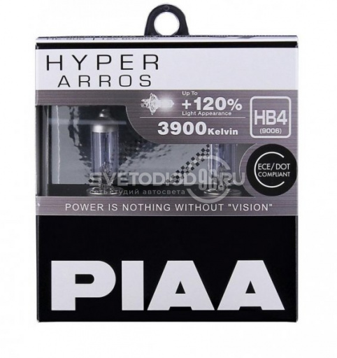 PIAA HYPER ARROS (HB4) HE-910 (3900K) 51W - 0