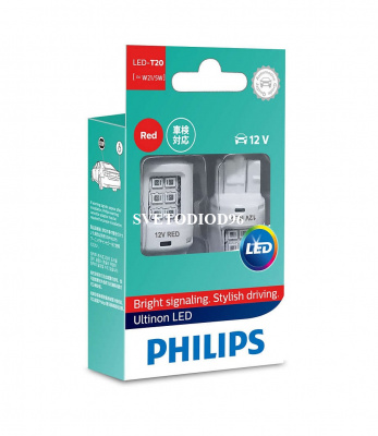 Купить Philips Ultinon LED (W21/5W, 11066ULRX2) | Svetodiod96.ru