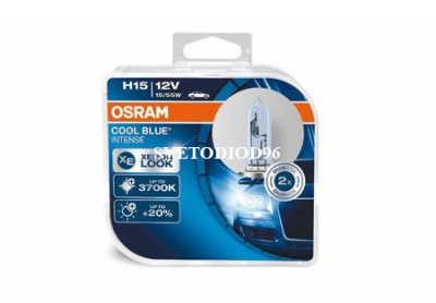 Купить OSRAM COOL BLUE INTENSE (H15, 64176CBI-DUOBOX)  | Svetodiod96.ru