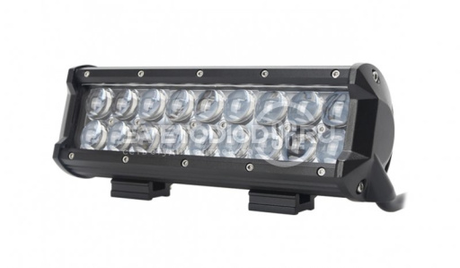 Светодиодная фара-балка CL-54W 18 LED CREE х 3W, 54W, ЛИНЗА 4D, рассеиваемый свет, 9-32V в Казани - 0