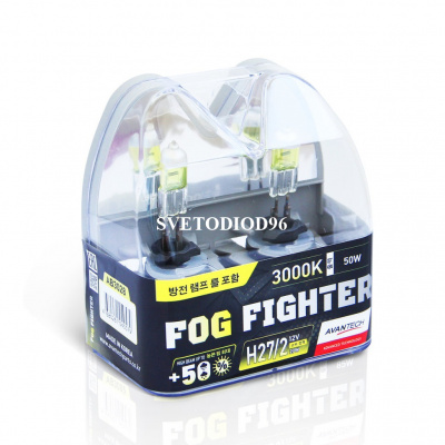 Купить Avantech FOG FIGHTER H27/1 (880) 12V 27W (50W) 3000K | Svetodiod96.ru