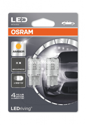 Купить OSRAM LEDriving - Standard (WY21W, 7705YE-02B) | Svetodiod96.ru