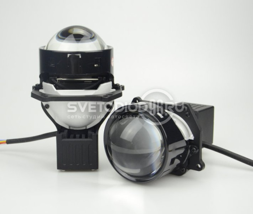 Комплект би-светодиодных линз (BI-Led) Aozoom A6+ (ORION) в Екатеринбурге - 0