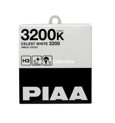 Купить PIAA CELEST WHITE (H3) HX-303 (3200K) 55W | Svetodiod96.ru