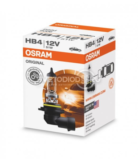 OSRAM ORIGINAL LINE 12V (HB4, 9006) - 0