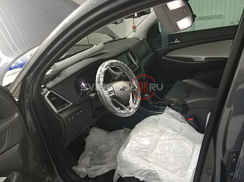 Установка подсветки салона RGB Hyundai Tucson 1