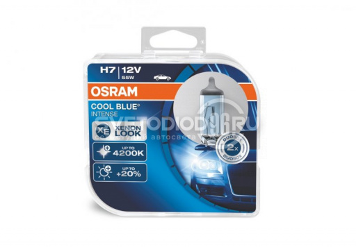 OSRAM COOL BLUE INTENSE (H7, 64210CBI-DUOBOX) - 0