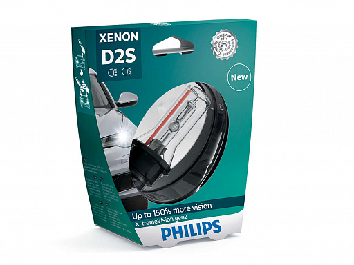PHILIPS XENON X-TREME VISION gen2 (D2S, 85122XV2C1/85122XV2S1) - 2