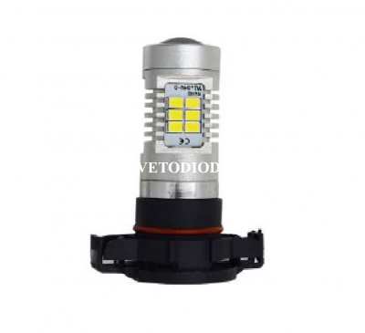 Купить Светодиодная лампа H16/PSX24W/PS19W 21 LED 2835 с линзой | Svetodiod96.ru