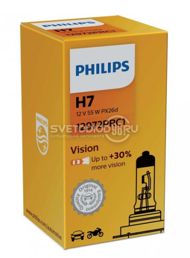 PHILIPS VISION (H7, 12972PRC1) - 0