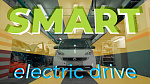 Замена штатных ксеноновых линз на би-светодиодные на электромобиле Smart