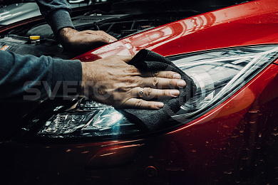 Замена би-светодиодных линз и полировка фар Mazda 6 8