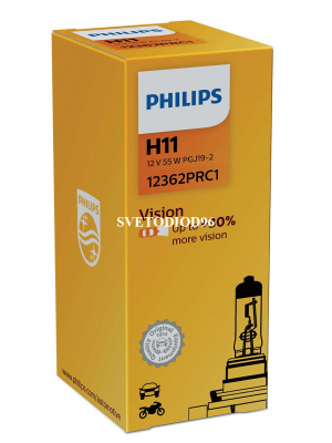 Купить PHILIPS VISION (H11, 12362PRC1) | Svetodiod96.ru