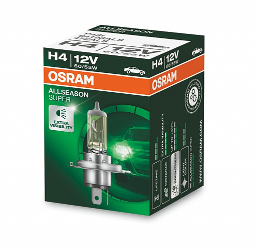 OSRAM ALLSEASON (H4, 64193ALS-DUOBOX) - 4