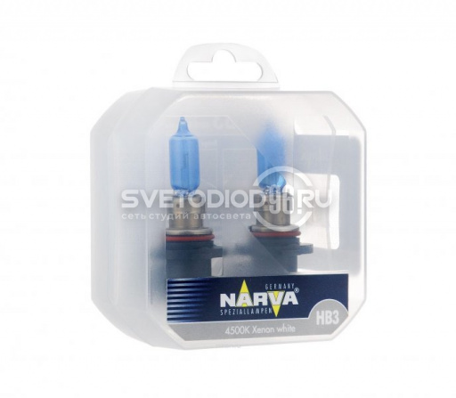 Narva HB3 12V - 65W (P20d) (белый свет) RPW 48625 (пу.2) - 0