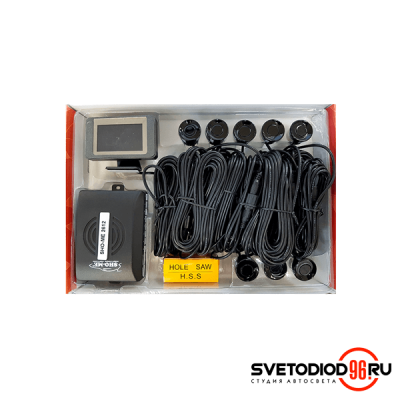 Купить Парковочная система Sho-me Y-2612 N08 black | Svetodiod96.ru
