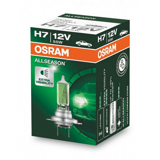 OSRAM ALLSEASON (H7, 64210ALL-DUOBOX) - 1