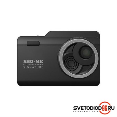 Купить Комбо-устройство Sho-me Slim Signature | Svetodiod96.ru