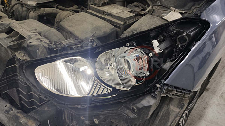 Замена линз в фарах би-галоген hella 3r Hyundai I30 9