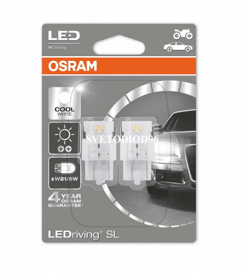 Купить OSRAM LEDriving SL (W21/5W, 7515DWP-02B) | Svetodiod96.ru