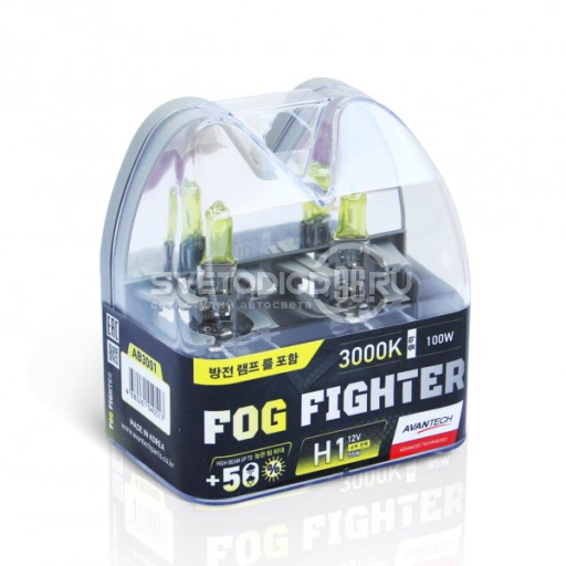 Avantech FOG FIGHTER H1 12V 55W (100W) 3000K - 0