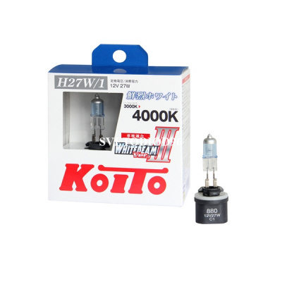 Купить Koito Whitebeam III H27/1 12V-27W P0728W  | Svetodiod96.ru