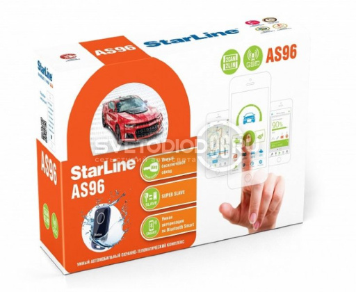 Сигнализация Starline AS96 BT 2CAN+2LIN GSM в Казани - 0