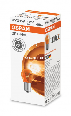 Купить OSRAM ORIGINAL LINE 12V (PY21W, 7507) | Svetodiod96.ru