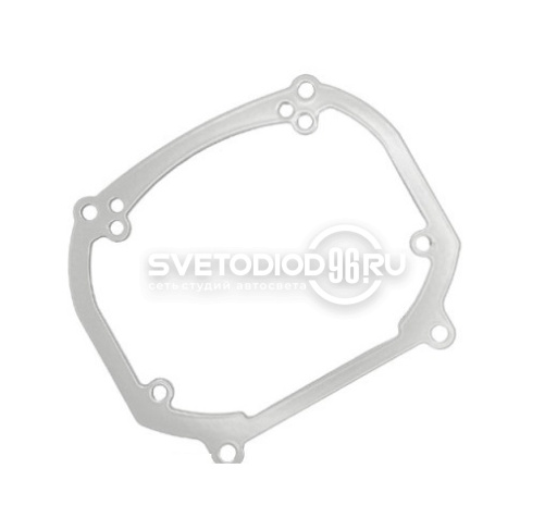 Переходные рамки на BMW X5 E53 2003-2006 для Hella 3 без AFS в Екатеринбурге - 0