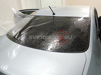 Тонировка стекол автомобиля пленкой по ГОСТ LLumar ATR 05 CH SR HPR (США) Hyundai Solaris 4