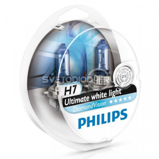 PHILIPS DIAMOND VISION (H7, 12972DVS2) - 0