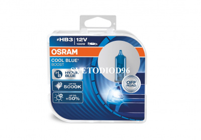 Купить OSRAM COOL BLUE BOOST (HB3, 69005CBB-HCB) | Svetodiod96.ru