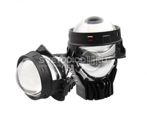 Комплект би-светодиодных линз (BI-Led) Aozoom R2 3 дюйма, 4300K в Екатеринбурге - 0
