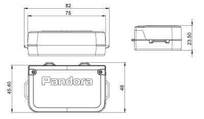 Купить Bluetooth-модуль обхода штатного иммобилайзера Pandora DI-04 | Svetodiod96.ru