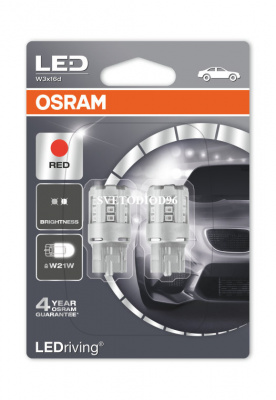 Купить OSRAM LEDriving - Standard (W21W, 7705R-02B) | Svetodiod96.ru