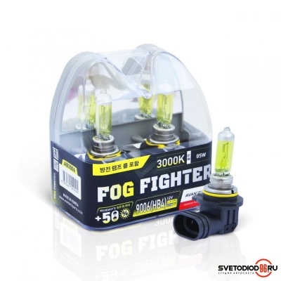Купить Avantech FOG FIGHTER 9006 (HB4) 12V 55W (85W) 3000K | Svetodiod96.ru