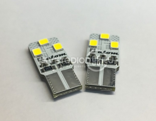 Светодиодная лампа Light Label Атом W5W 5000K - 0