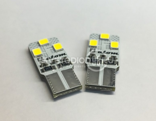 Светодиодная лампа Light Label Атом W5W 5000K - 0