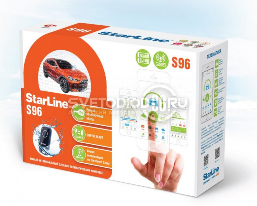 Сигнализация Starline S96 v2 BT 2CAN+4LIN 2SIM GSM GPS - 0
