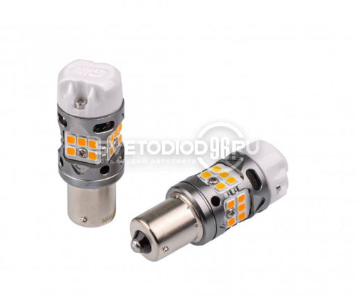 Светодиодные лампы Optima Premium LED ОНИКС PY21W YELLOW CANbus - 0