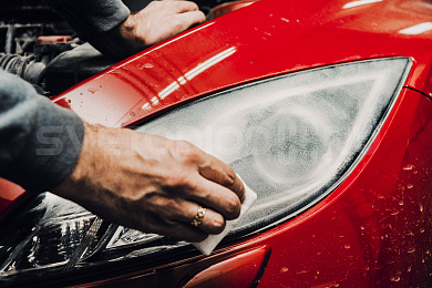 Замена би-светодиодных линз и полировка фар Mazda 6 7