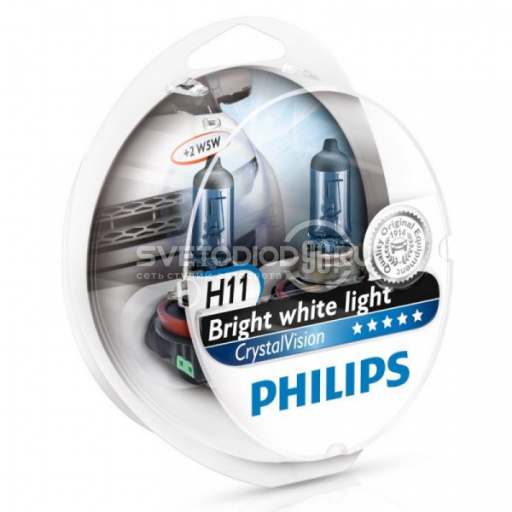PHILIPS CRYSTAL VISION (H11, 12362CVSM) - 0