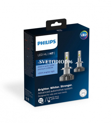 Купить Светодиодная автомобильная лампа PHILIPS X-TREME ULTINON LED (H7, 12985BWX2) | Svetodiod96.ru
