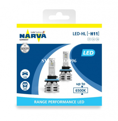 Купить Светодиодная автомобильная лампа NARVA Range Performance LED (H11, 18048) | Svetodiod96.ru