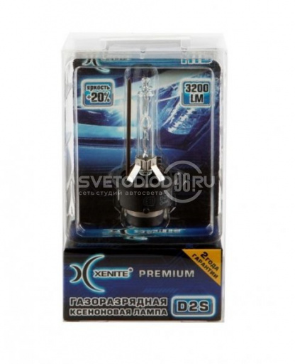 Лампа Xenite Premium D2S (5000K) +20% - 0