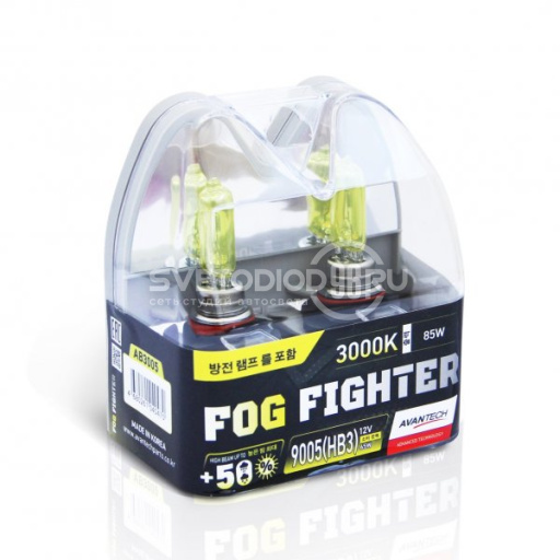 Avantech FOG FIGHTER 9005 (HB3) 12V 65W (85W) 3000K - 0