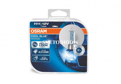 Купить OSRAM COOL BLUE INTENSE (H11, 64211CBI-DUOBOX) | Svetodiod96.ru