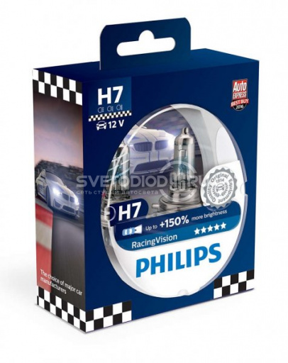 PHILIPS Racing Vision (H7, 12972RVS2) - 0