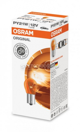 OSRAM ORIGINAL LINE 12V (PY21W, 7507) - 0