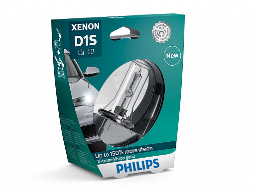 PHILIPS XENON X-TREME VISION gen2 (D1S, 85415XV2C1/85415XV2S1) - 2